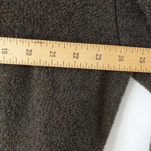 Woolrich Sweater Mens Size Large Black Fleece‎ Casual Outdoorwear Polartec USA